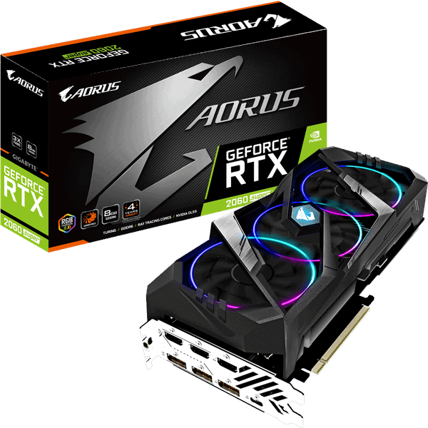  Card màn hình GIGABYTE GeForce RTX™ 2060 SUPER AORUS 8G 