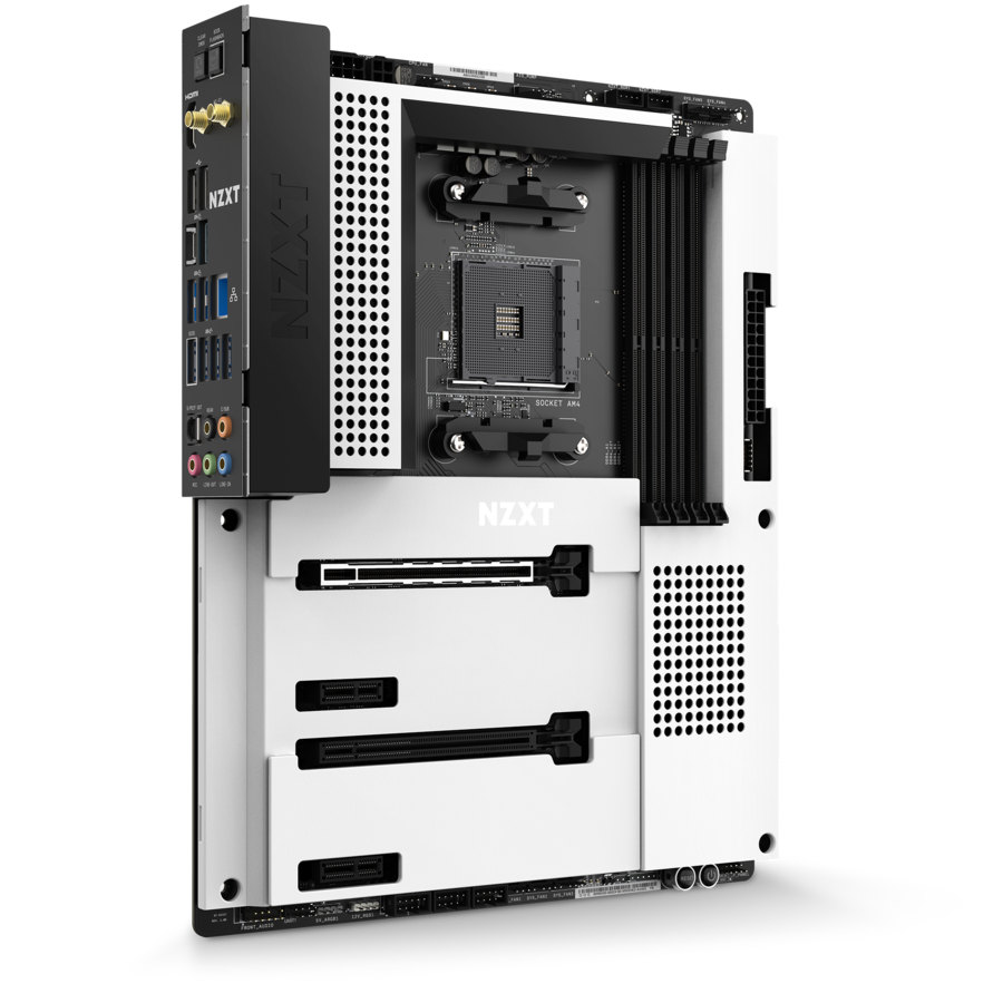 Bo Mạch Chủ Nzxt B550 N7 Matte White