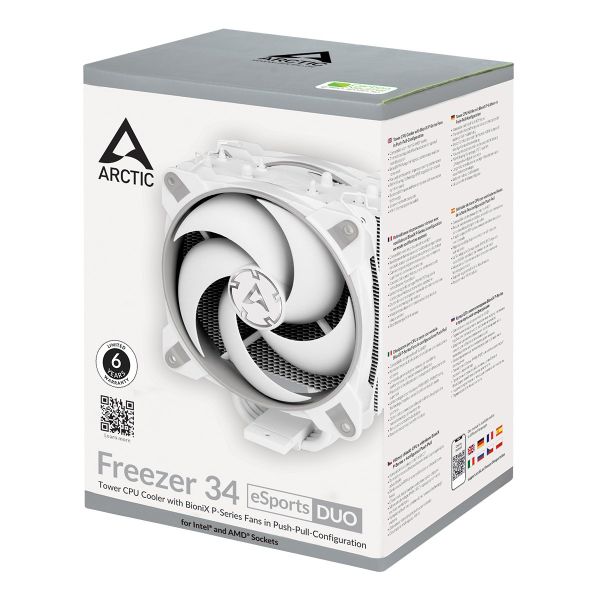  Tản nhiệt ARCTIC Freezer 34 eSports DUO Grey/ White 