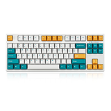  Bàn phím Leopold FC750RBT Bluetooth Milk Turquoise Limited Edition Silent Red Switch 