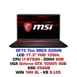  Laptop Gaming MSI GF75 Thin 9RCX 430VN 