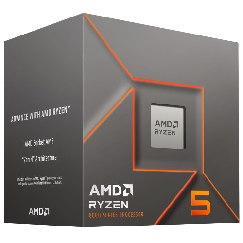 Bộ Vi Xử Lý Amd Ryzen 5 8400F / 4.2Ghz Boost 4.7Ghz / 6 Nhân 12 Luồng / 22Mb / Am5