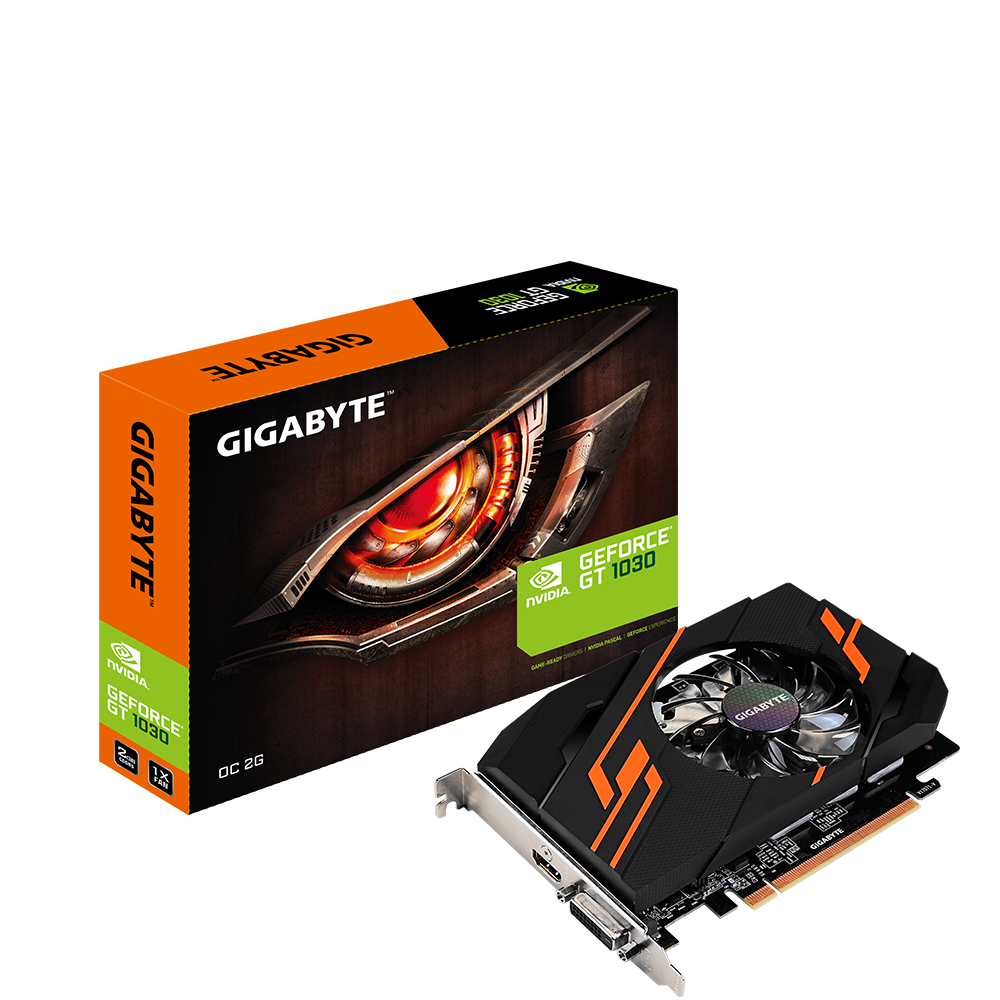 Card màn hình GIGABYTE GeForce GT 1030 OC 2G (GV-N1030OC-2GI)