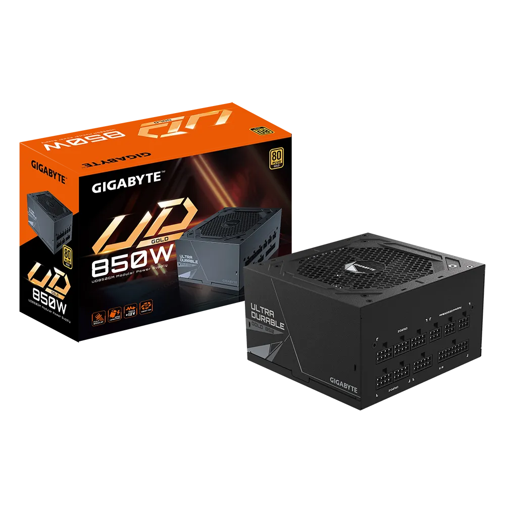 Nguồn Máy Tính Gigabyte Ud850Gm - 80 Plus Gold - Full Modular (850W)