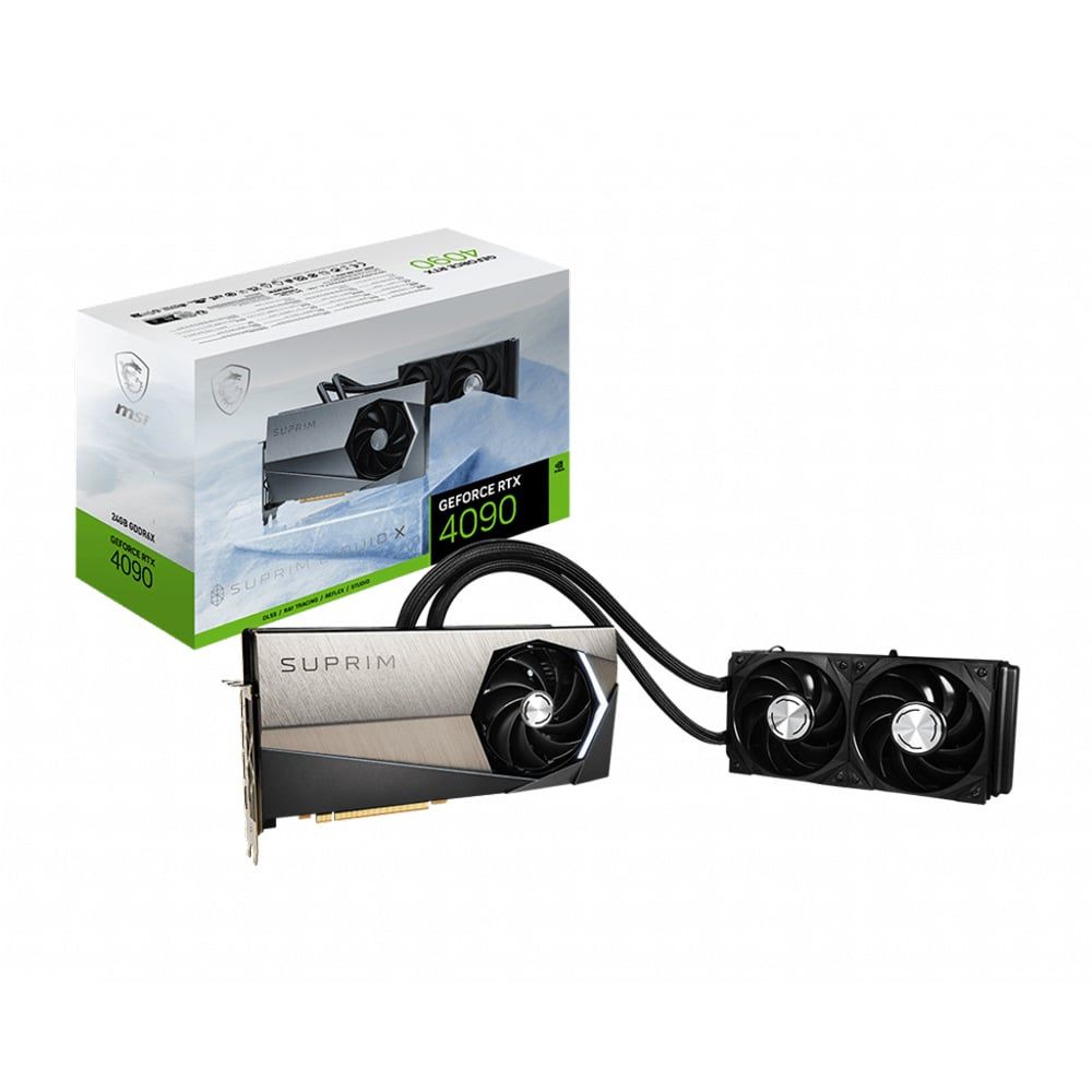 VGA MSI GeForce RTX 4090 SUPRIM LIQUID X 24G chính hãng, mới ra
