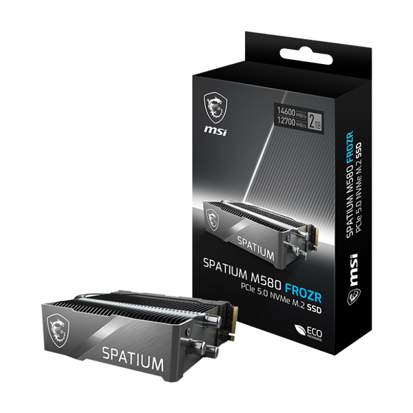 Ổ cứng SSD MSI SPATIUM M580 PCIe 5.0 NVMe M.2 FROZR 4TB