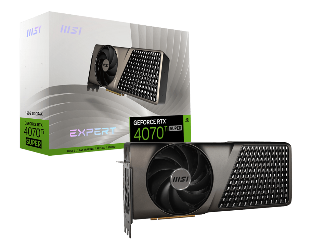 Card Màn Hình Msi Geforce Rtx 4070 Ti Super 16G Expert
