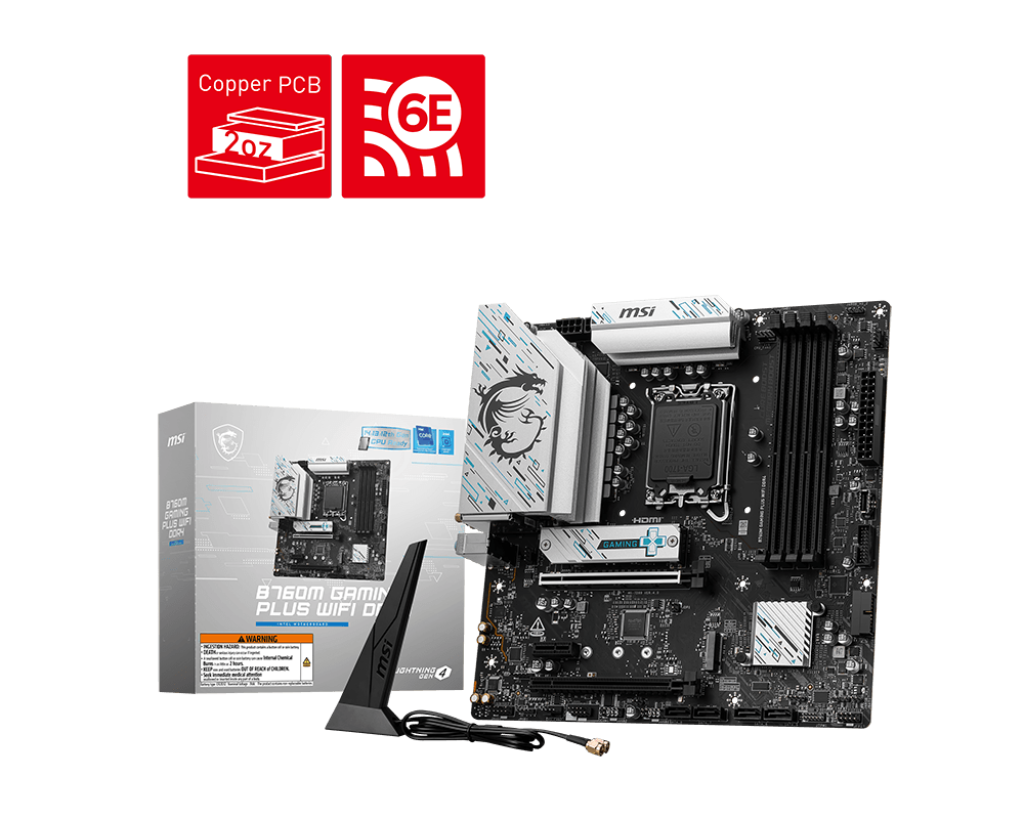 Bo Mạch Chủ Msi B760M Gaming Plus Wifi Ddr4