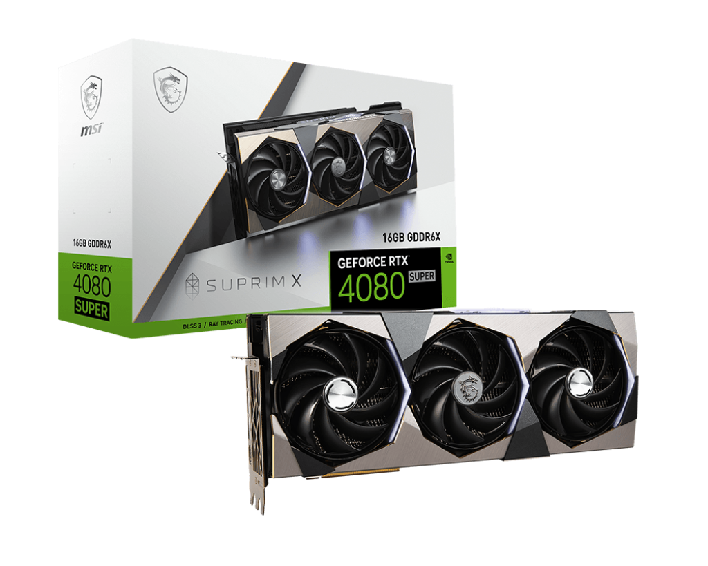 Card Màn Hình Msi Geforce Rtx 4080 Super 16G Suprim X
