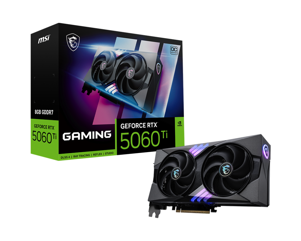 Card màn hình MSI GeForce RTX 5060 Ti Gaming OC 8GB