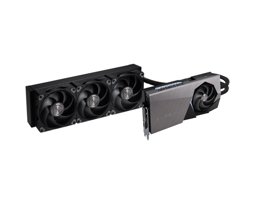 Card màn hình MSI GeForce RTX 5090 32G SUPRIM LIQUID SOC