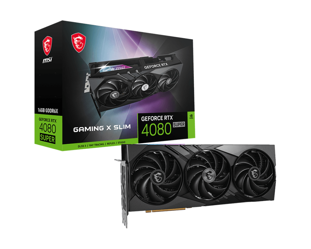 Card Màn Hình Msi Geforce Rtx 4080 Super 16G Gaming X Slim