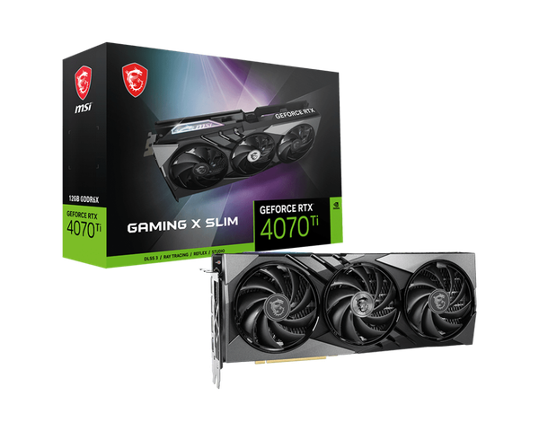 Card màn hình MSI GeForce RTX 4070 Ti GAMING X SLIM 12G