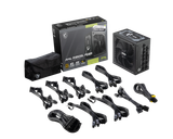  Nguồn máy tính MSI MAG A1250GL PCIE5 - 80 Plus Gold - Full Modular (1250W) 