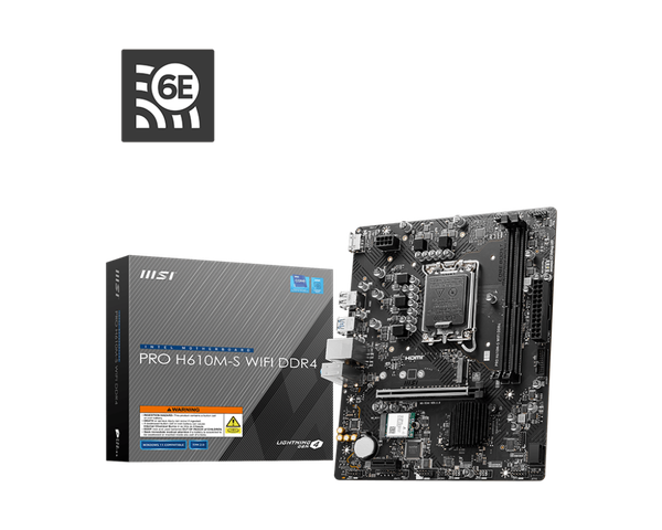 Bo mạch chủ MSI PRO H610M-S WIFI DDR4
