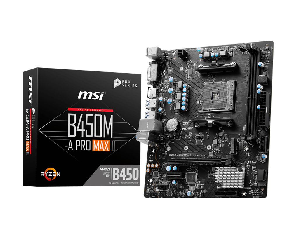 Bo Mạch Chủ Msi B450M - A Pro Max Ii
