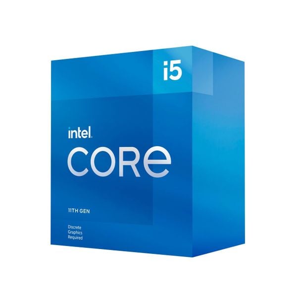  Bộ vi xử lý Intel Core i5 11400F / 2.6GHz Turbo 4.4GHz / 6 Nhân 12 Luồng / 12MB / LGA 1200 