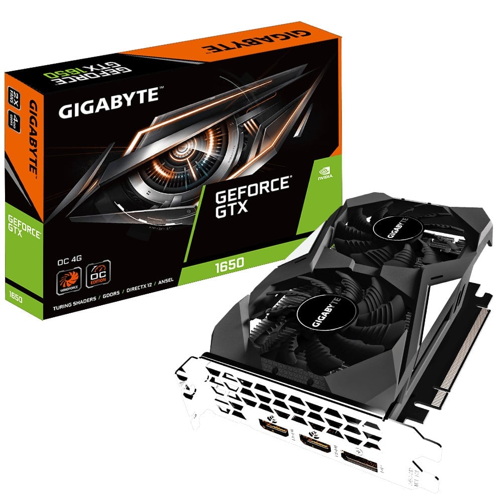 Card màn hình GIGABYTE GeForce GTX 1650 OC 4G (GV-N1650OC-4GD)