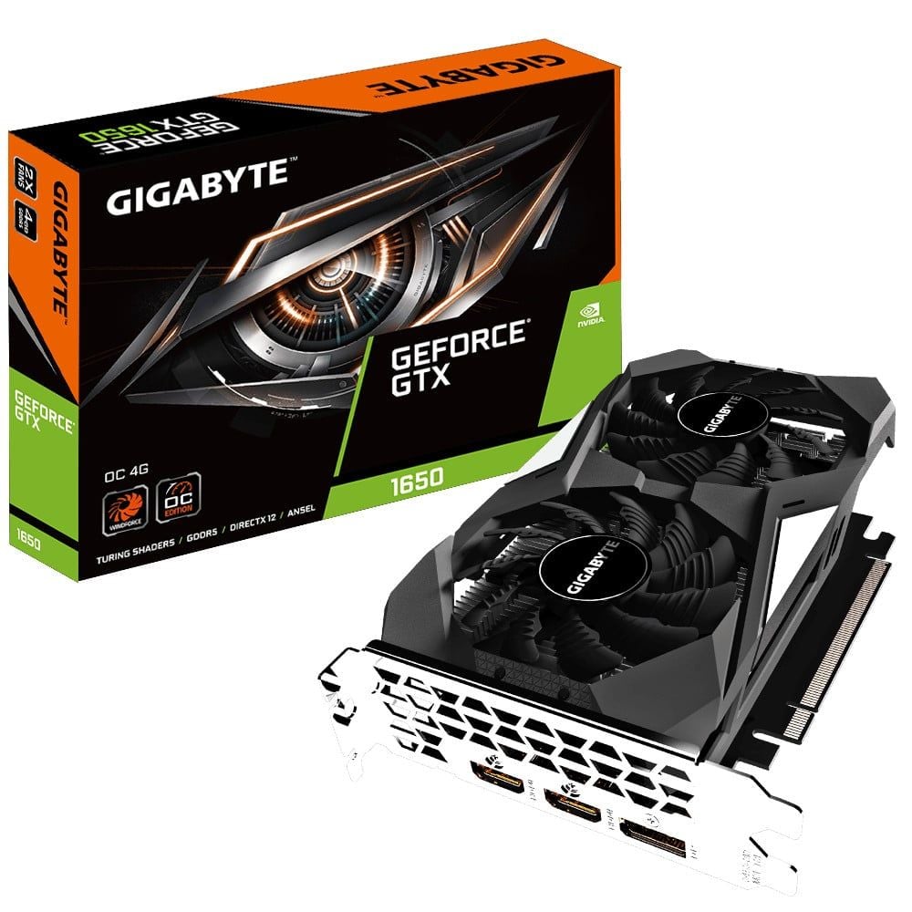 Card màn hình GIGABYTE GeForce GTX 1650 OC 4G (GV-N1650OC-4GD)