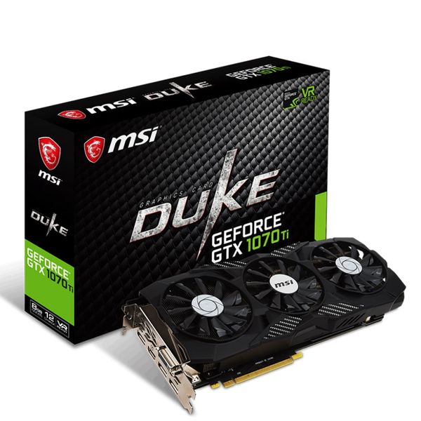  Card màn hình VGA MSI GeForce GTX 1070TI DUKE 8G 