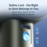  Quạt du lịch cầm tay đa năng Jisulife PRO1 FA53 Green 3600mah 