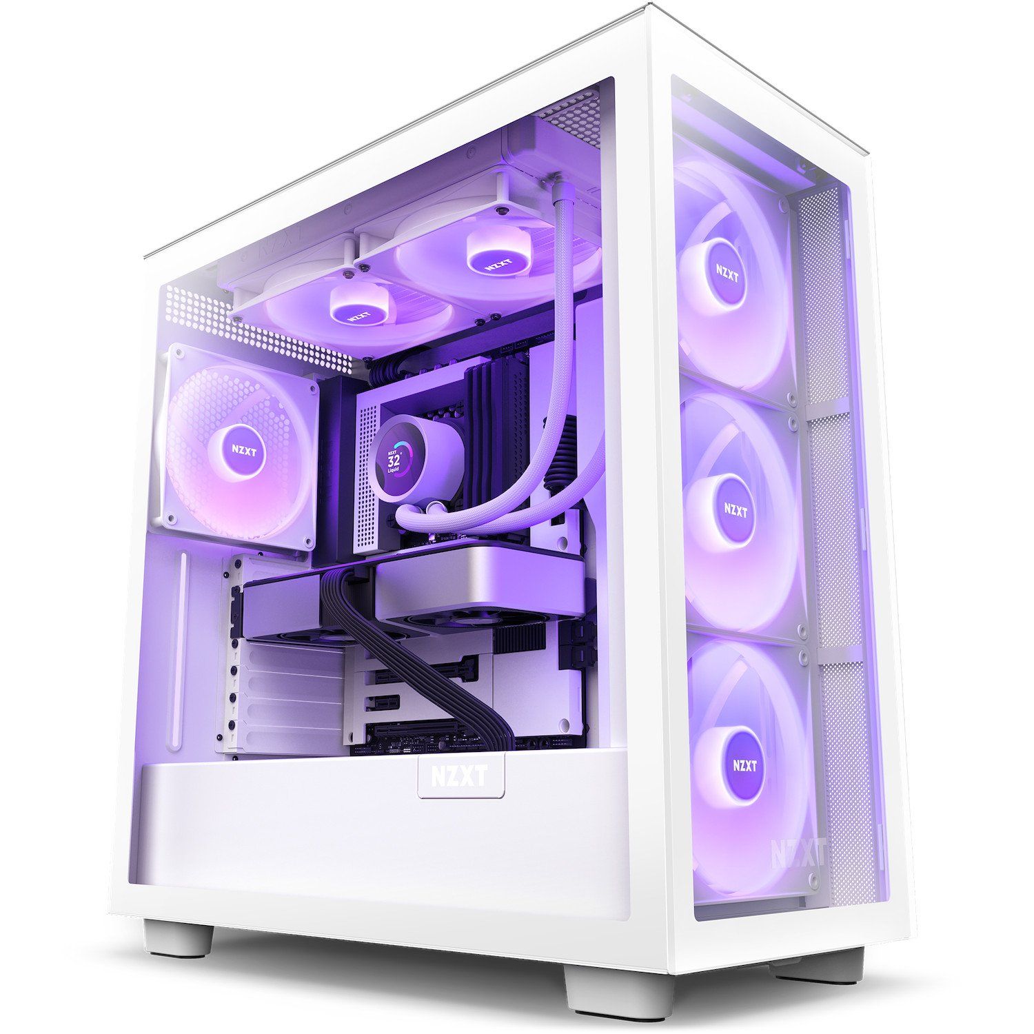  Tản nhiệt AIO NZXT Kraken 280 RGB WHITE (RL-KR280-W1) 