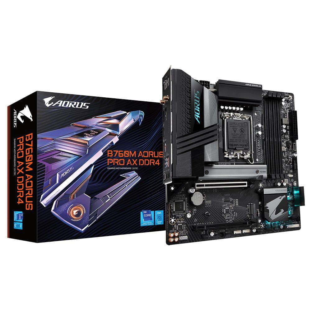Bo Mạch Chủ Gigabyte B760M Aorus Pro Ax Ddr4