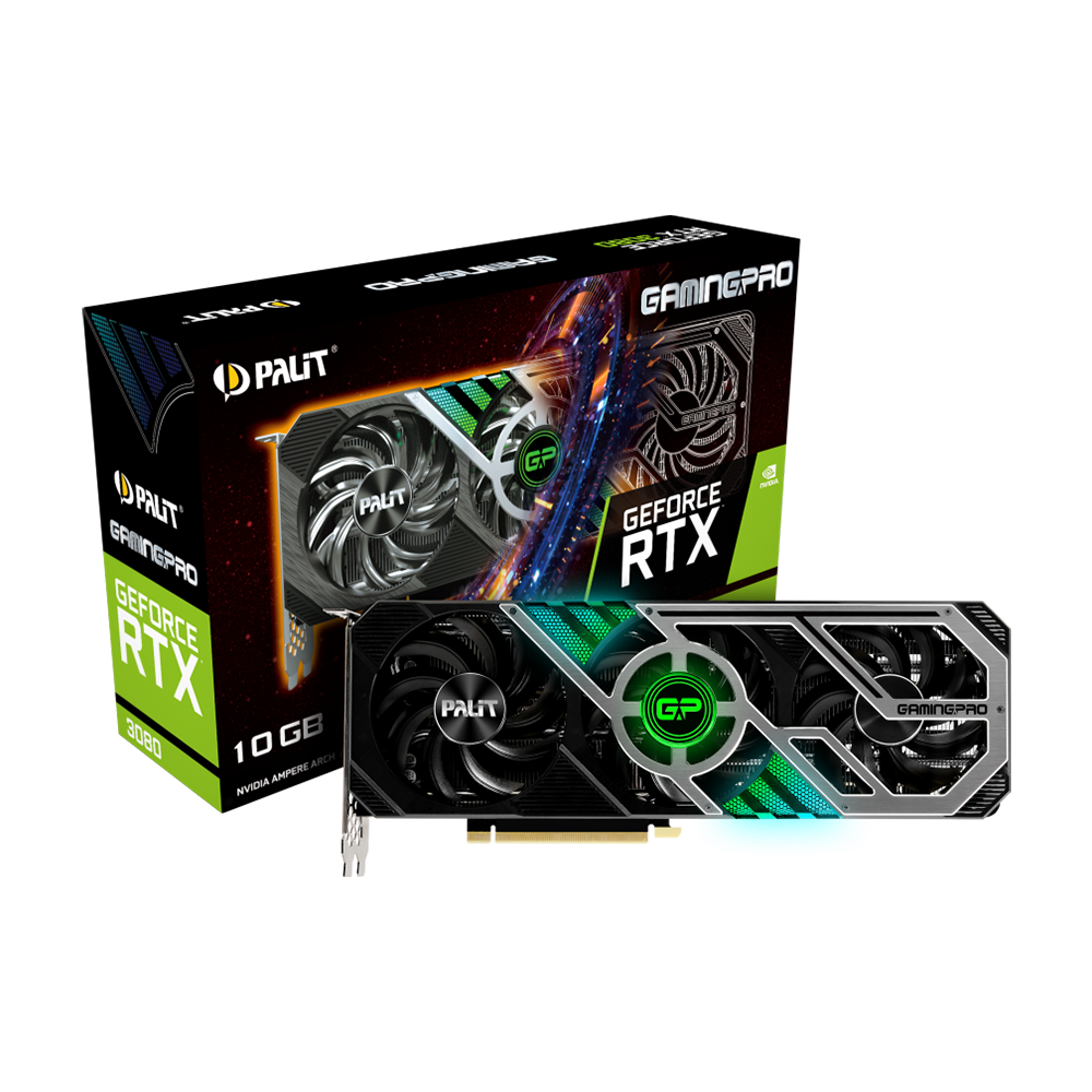 PALIT GeForce RTX 3080 GamingPro 10G (LHR) | GEARVN