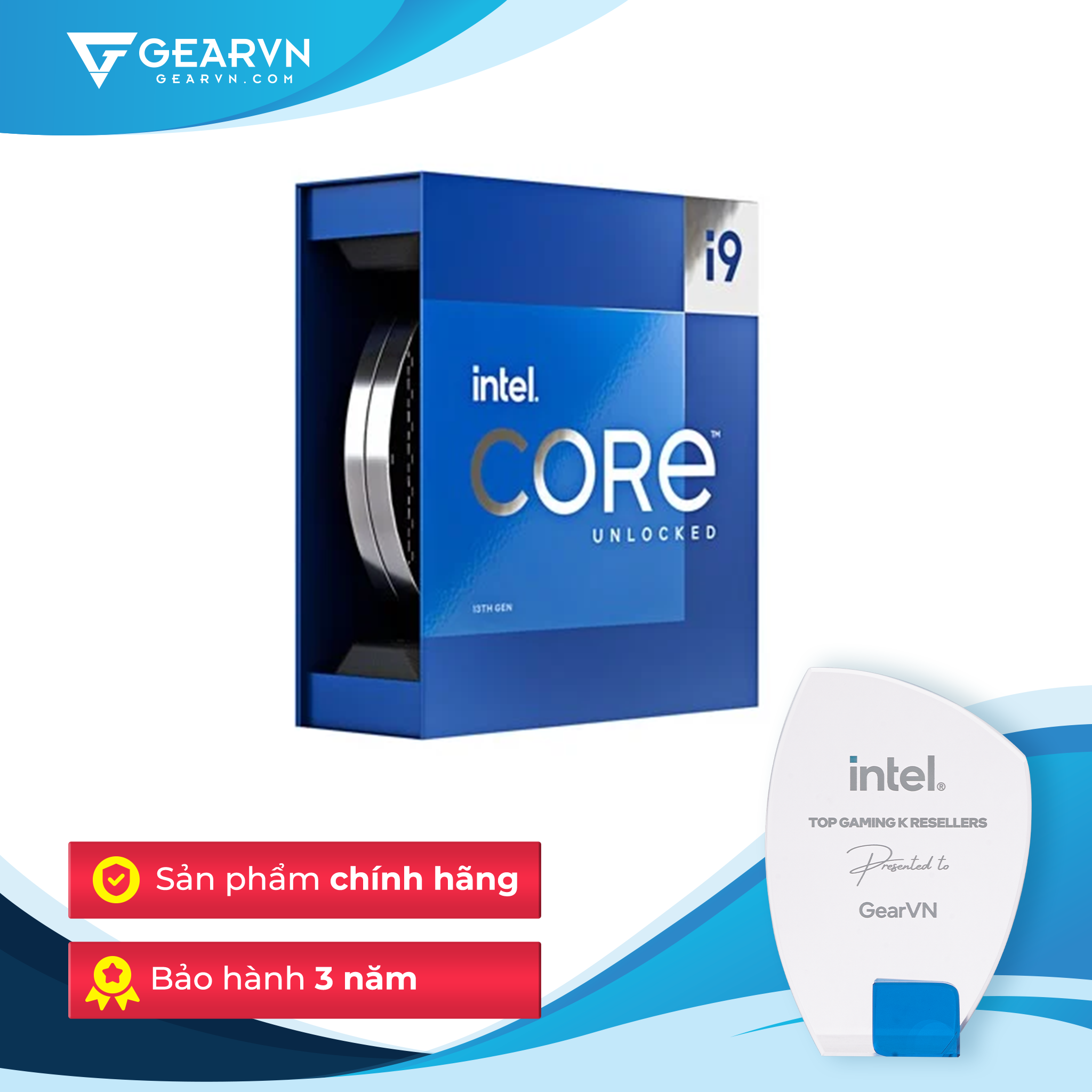 Bộ Vi Xử Lý Intel Core I9 13900K / 3.0Ghz Turbo 5.8Ghz / 24 Nhân 32 Luồng / 36Mb / Lga 1700