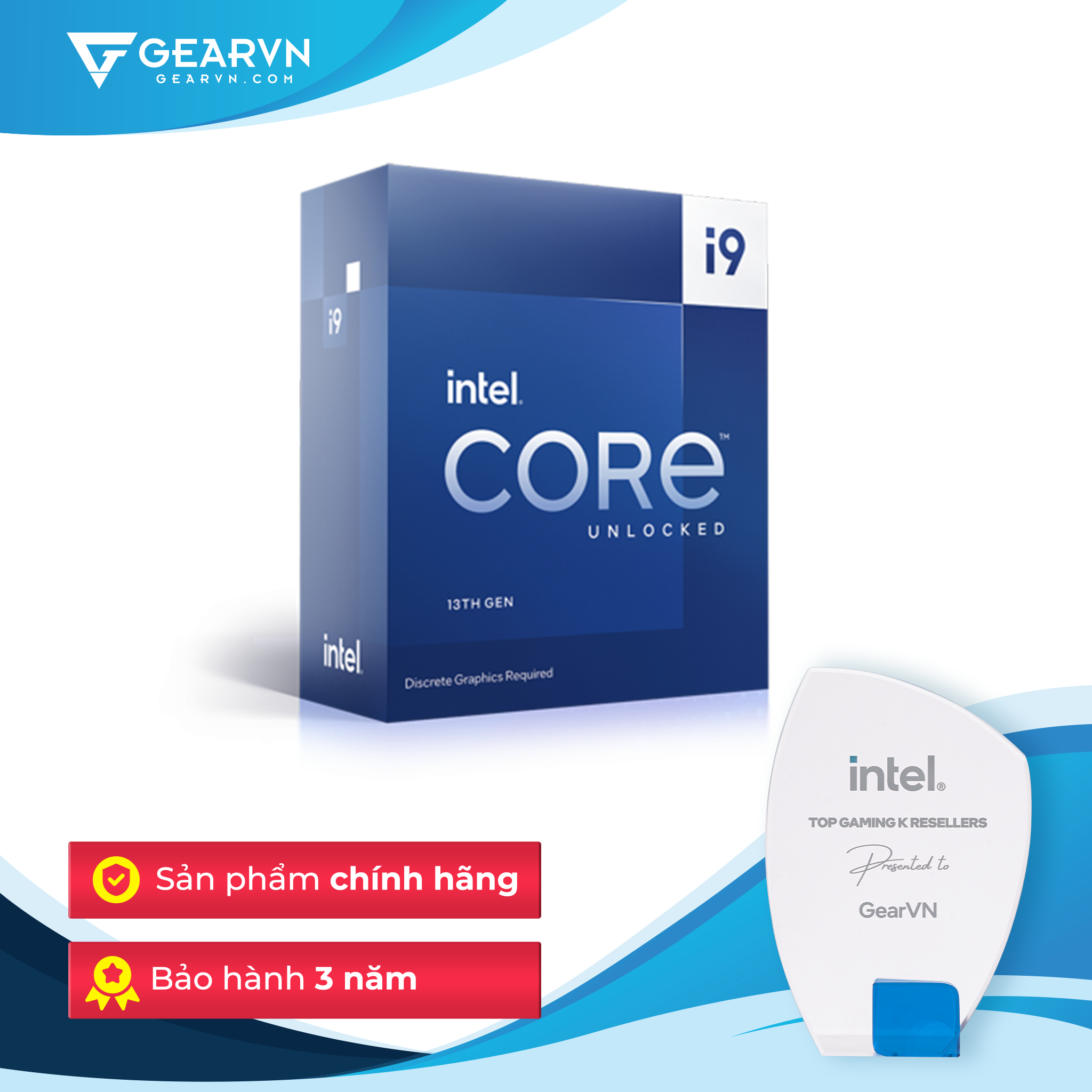 CPU Intel Core i9 13900KF / 3.0GHz Turbo 5.8GHz – GEARVN.COM