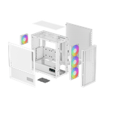  Vỏ máy tính Deepcool CH560 DIGITAL White 4F 