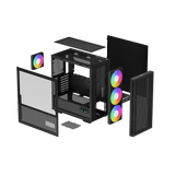 Vỏ máy tính Deepcool CH560 DIGITAL Black 4F 