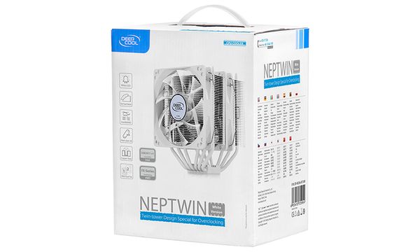  Thiết bị tản nhiệt khí DeepCool Neptwin White 