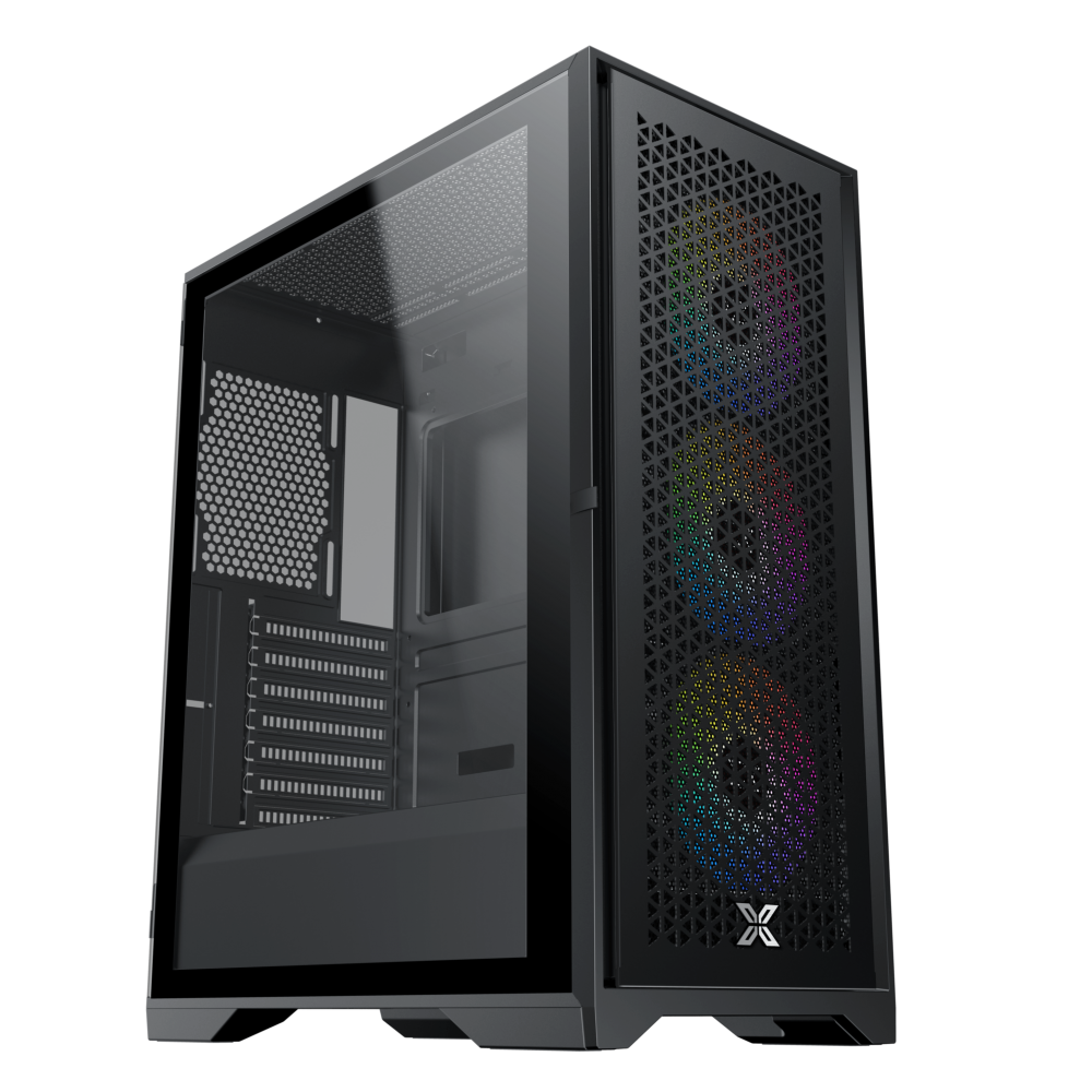Vỏ Máy Tính Xigmatek Lux S 3Fx Black (3 Fan Rgb)