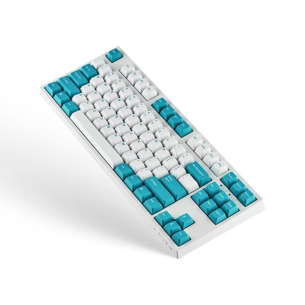  Bàn Phím Leopold FC750RPD Bluetooth White Mint 