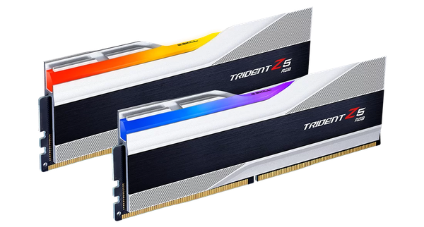 RAM G.Skill Trident Z5 RGB 32GB (2x16GB) 6400 DDR5 Silver (F5-6400J3239G16GX2-TZ5RS)