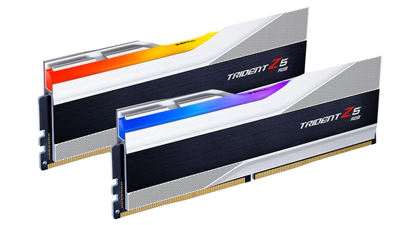 RAM G.Skill Trident Z5 RGB 64GB (2x32GB) 6000 DDR5 Silver (F5-6000J3040G32GX2-TZ5RS)