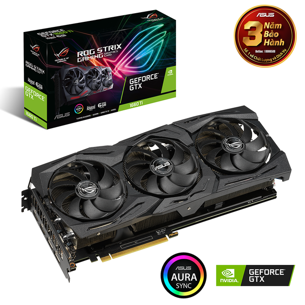  ROG Strix GeForce® GTX 1660 Ti Advanced Edition 6GB GDDR6 