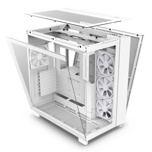  Vỏ máy tính NZXT H9 Elite White 