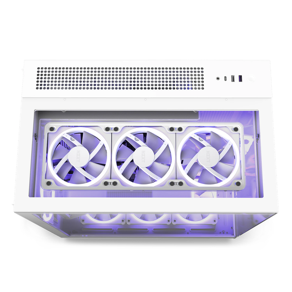  Vỏ máy tính NZXT H9 Elite White 