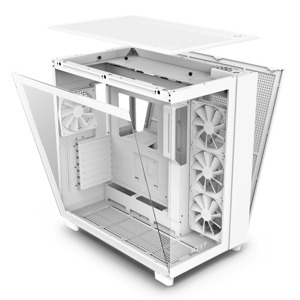  Vỏ máy tính NZXT H9 Flow White 