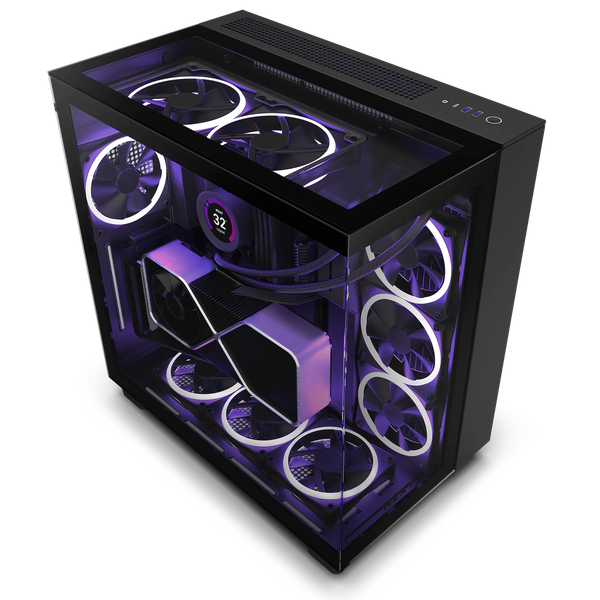Vỏ máy tính NZXT H9 Elite Black