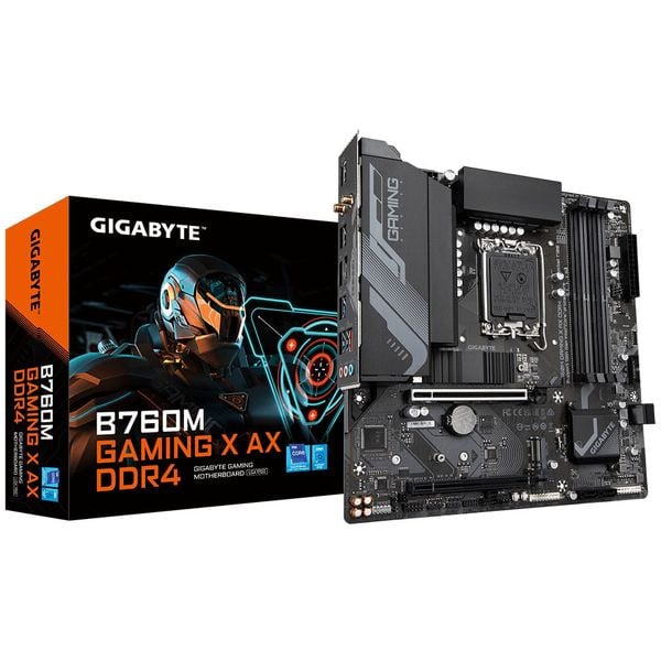 Bo mạch chủ GIGABYTE B760M GAMING X AX DDR4