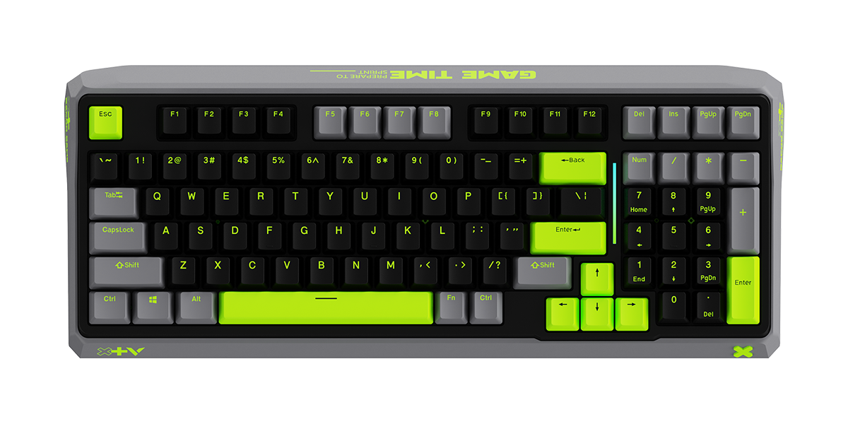 Bàn Phím Rapoo V750Pro - 98 Rgb Bgg