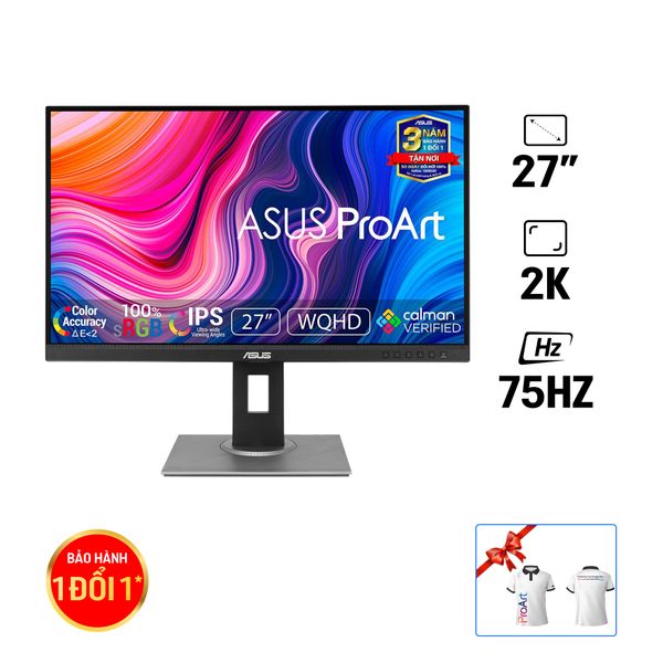 Màn hình ASUS ProArt PA278QV 27" IPS 2K 75Hz chuyên đồ họa