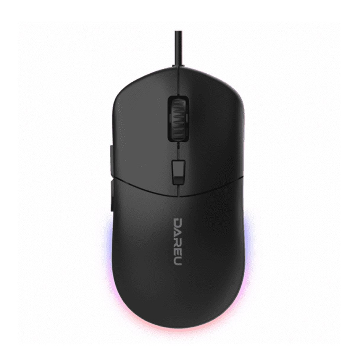 Chuột Dareu Lm121 Rgb Black Silent Click