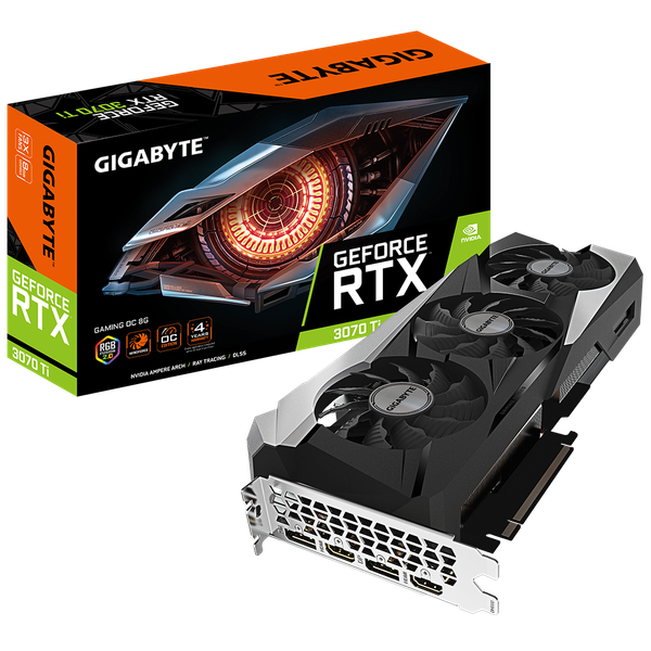  GIGABYTE GeForce RTX 3070 Ti GAMING OC 8G 