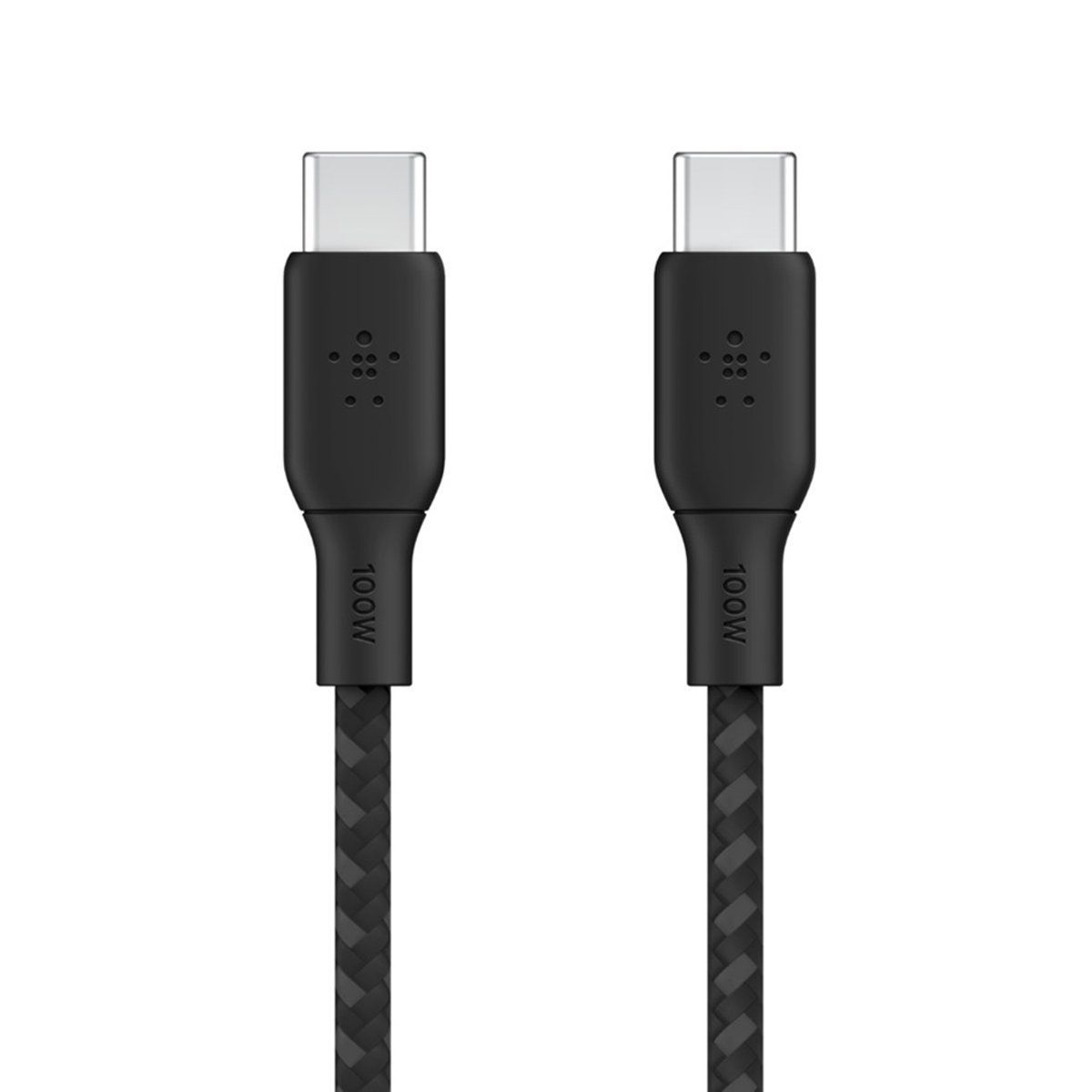 Cáp Usb Type C - C, 2 Mét, Vỏ Dù, Công Suất 100W, Màu Đen Belkin