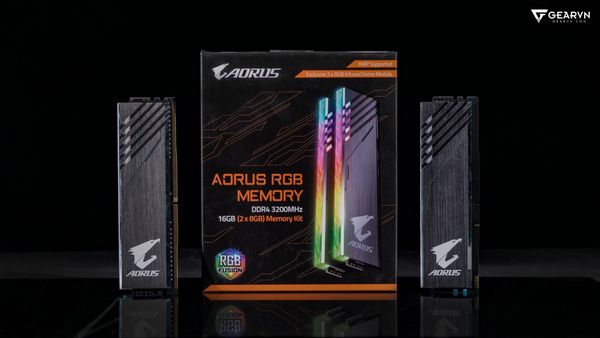 RAM GIGABYTE AORUS RGB Memory ( 2X8G-16GB Bus 3200 ) with Demokit 
