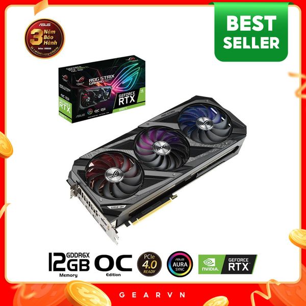  Card Màn Hình Asus Rog Strix GeForce RTX 3080 Ti Gaming OC Edition 12GB (Rog-STRIX-RTX3080TI-O12G-GAMING) 